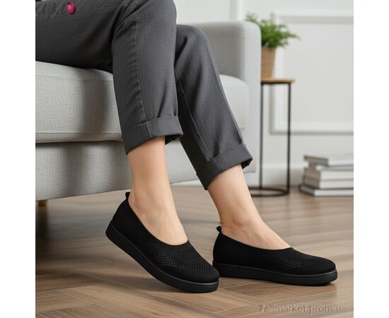 Фотография Балетки женские удобные Лето 5861-1 (8 пар р.36-41) "Aba" недорого оптом от прямого поставщика, изображение 2