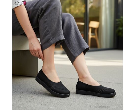 Фотография Балетки женские удобные Лето 5861-1 (8 пар р.36-41) "Aba" недорого оптом от прямого поставщика, изображение 3