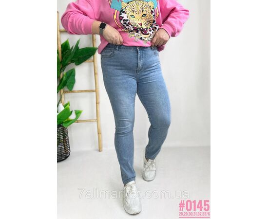 Жіночі джинси SKINNY JEANS розмірний ряд 28,29,30,31,32,33 "PARTNERS" недорого від прямого постачальника, зображення 2