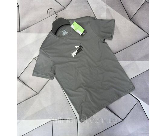 Футболка чоловіча молодіжна р-ри S-2XL (5 кв) "MACCALI" недорого гуртом від прямого постачальника, зображення 3