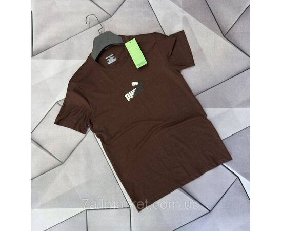 Футболка чоловіча молодіжна р-ри S-2XL (5 кв) "MACCALI" недорого гуртом від прямого постачальника, зображення 4