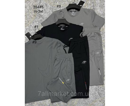 Костюм чоловічий стильний розміри M-3XL (3 кв) "PROSTOMEN" недорого від прямого постачальника, зображення 4