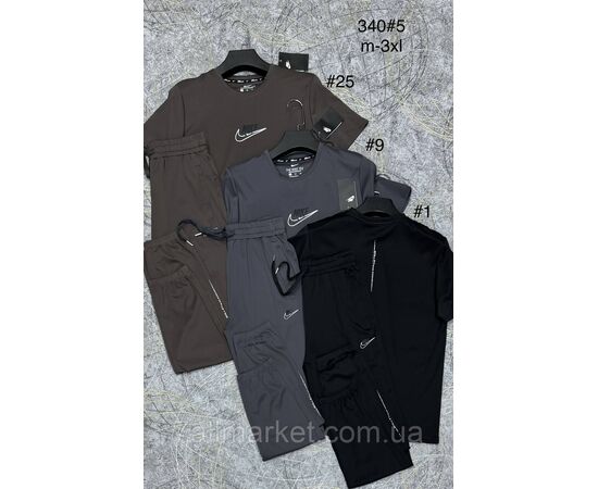 Костюм чоловічий стильний розміри M-3XL (3 кв) "PROSTOMEN" недорого від прямого постачальника, зображення 2