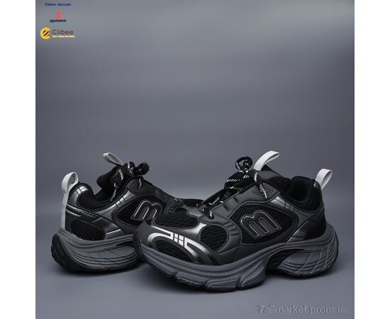 Фотография Кроссовки детские модные Весна/осень AD250516 black (3 пар р.38-40) "Clibee-Doremi" недорого оптом от прямого поставщика, изображение 2