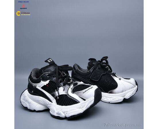 Фотография Кроссовки детские модные Весна/осень BB2760-1 black-grey (4 пар р.27-30) "Clibee-Doremi" недорого оптом от прямого поставщика, изображение 2