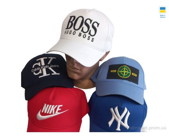 Кепка дитяча Літо 0806 mix (4 шт. р.сітка52-56) "Mabi" недорого оптом від прямого постачальника, зображення 2