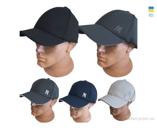 Кепка унісекс Весна/осінь 0823 mix (5 шт. р.сіткаM-XL) "Mabi" недорого оптом від прямого постачальника, зображення 2