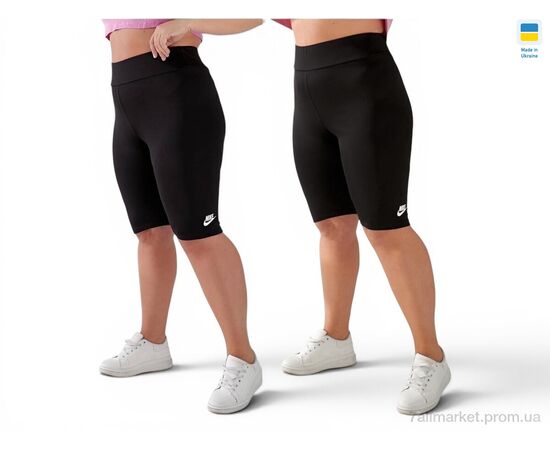 Фотография Велосипедки Лето 5071NI чорний (4 шт. р.сетка 2XL-5XL) "Sport style" недорого оптом от прямого поставщика, изображение 2