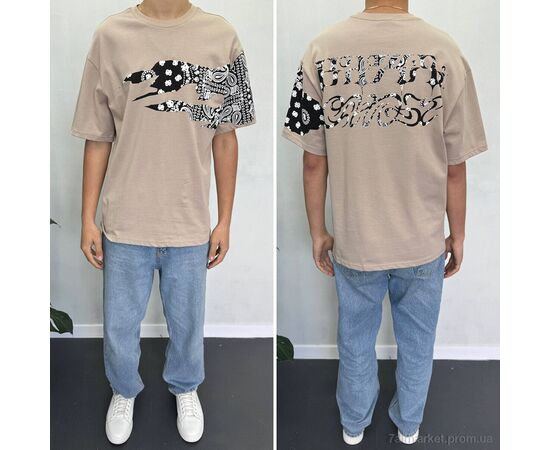 Фотография Футболка мужская Лето 90567 tas (5 шт. р.сетка S-XL) "I8denim" недорого оптом от прямого поставщика, изображение 2