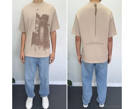 Фотография Футболка мужская Лето 90578 tas (5 шт. р.сетка S-XL) "I8denim" недорого оптом от прямого поставщика, изображение 2