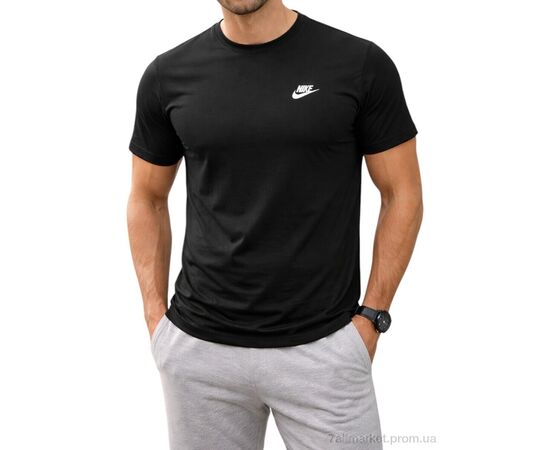 Футболка чоловіча Літо 255 чорний (5 шт. р.сітка2XL-6XL) "Алия" недорого оптом від прямого постачальника, зображення 2