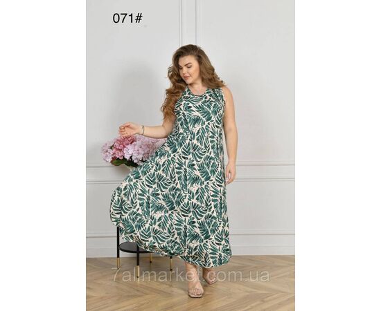 Сарафан жіночий домашній р-ри 58-62 (мікс) "FLOWER" купити недорого від прямого постачальника, зображення 2