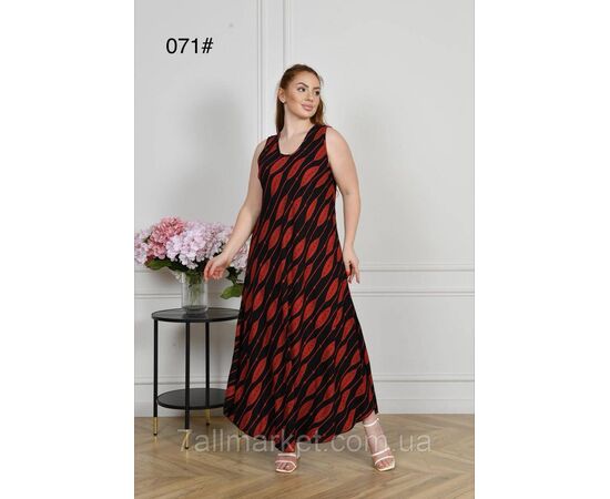 Сарафан жіночий домашній р-ри 58-62 (мікс) "FLOWER" купити недорого від прямого постачальника, зображення 9