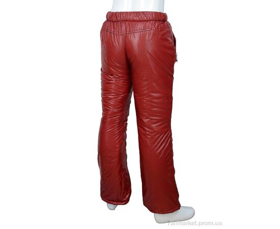 Штани дитячі утеплені Зима ФУ6 red (07638) (4 шт. р.сітка20-24) "Obuvok" недорого оптом від прямого постачальника, зображення 2