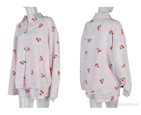 Жіночий костюм Літо 4407-S210 pink (4 шт. р.сіткаM-2XL) "Мир" недорого оптом від прямого постачальника, зображення 3