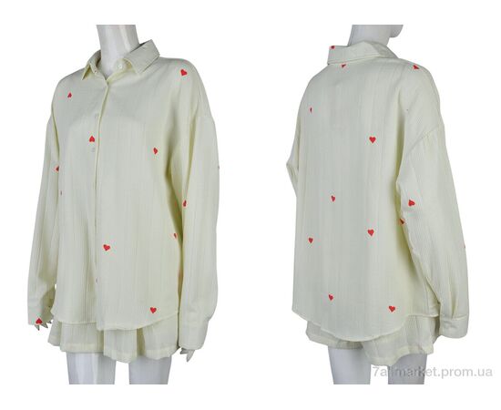 Жіночий костюм Літо 4407-S208 green (4 шт. р.сіткаM-2XL) "Мир" недорого оптом від прямого постачальника, зображення 3
