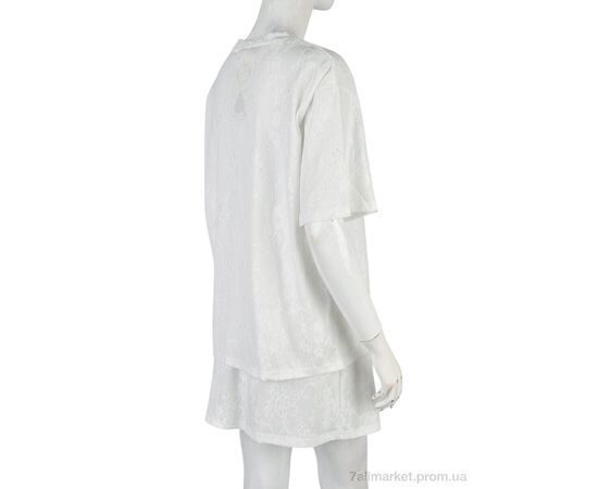 Жіночий костюм Літо 4407-12 white (4 шт. р.сіткаM-2XL) "Мир" недорого оптом від прямого постачальника, зображення 2