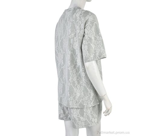 Жіночий костюм Літо 4407-11 grey (4 шт. р.сіткаM-2XL) "Мир" недорого оптом від прямого постачальника, зображення 2