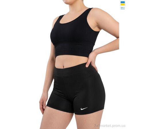 Фотография Шорты женские Лето 05711NI норма чорний (4 шт. р.сетка S-XL) "Sport style" недорого оптом от прямого поставщика, изображение 2