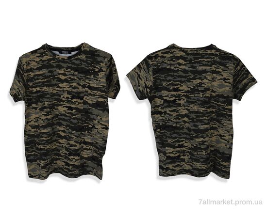 Фотография Футболка детская Лето 4404 khaki (6 шт. р.сетка 128-176) "Мир" недорого оптом от прямого поставщика, изображение 3