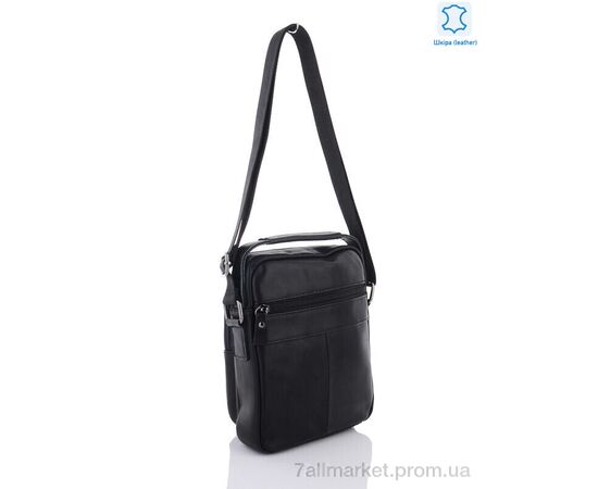 Сумка чоловіча A336 black 23*18*5 см, "Sunshine bag" недорого оптом від прямого постачальника, зображення 2