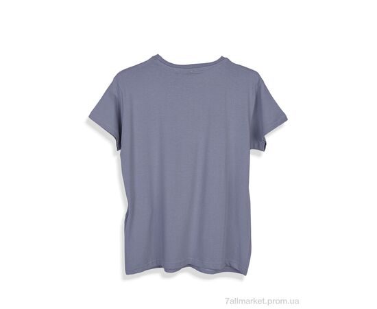 Фотография Футболка детская Лето 4404 grey-blue (6 шт. р.сетка 128-176) "Мир" недорого оптом от прямого поставщика, изображение 2