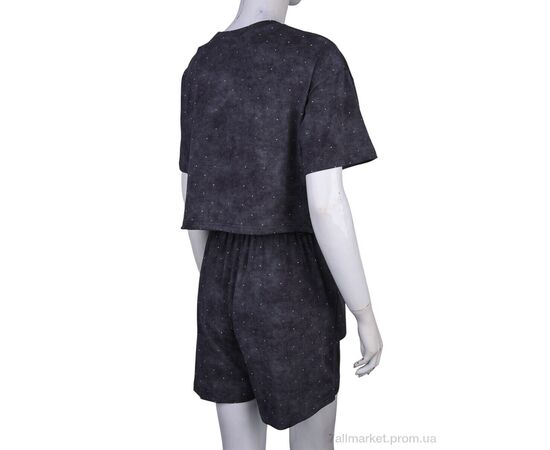 Жіночий костюм Літо 4407-WY128 d.grey (4 шт. р.сіткаS-XL) "Мир" недорого оптом від прямого постачальника, зображення 2