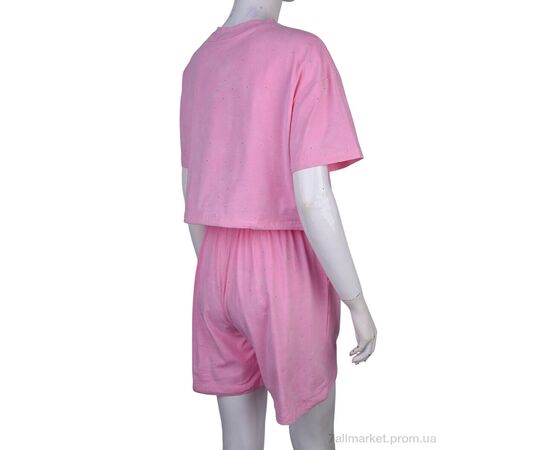 Жіночий костюм Літо 4407-WY128 pink (4 шт. р.сіткаS-XL) "Мир" недорого оптом від прямого постачальника, зображення 2