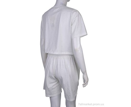 Жіночий костюм Літо 4407-WY133 white (4 шт. р.сіткаM-2XL) "Мир" недорого оптом від прямого постачальника, зображення 2