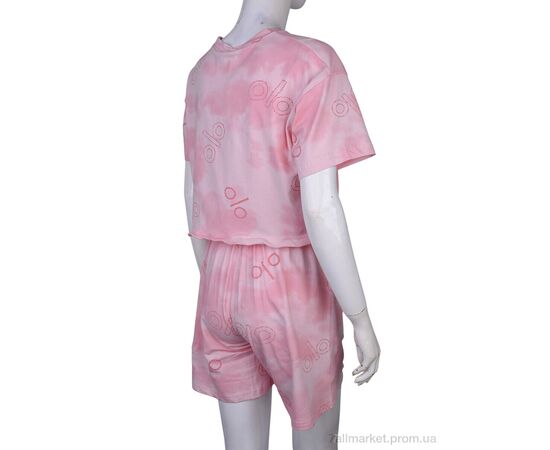 Жіночий костюм Літо 4407-WY135 pink (4 шт. р.сіткаM-2XL) "Мир" недорого оптом від прямого постачальника, зображення 2