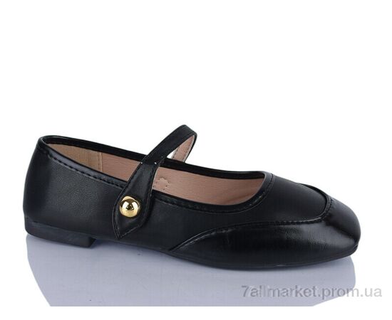 Балетки жіночі зручні Літо Prime PR-312-1 black (8 пар р.37-40) "Prime-Opt" недорого оптом від прямого постачальника, зображення 3