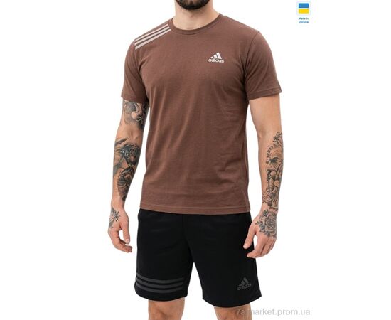 Фотография Спортивный костюм мужской Лето 11AD шоколад (5 шт. р.сетка 46-54) "Sport style" недорого оптом от прямого поставщика, изображение 2