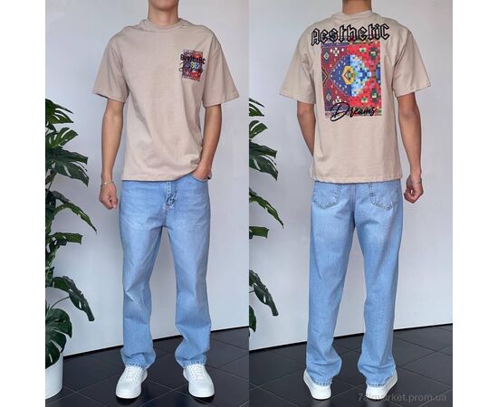 Фотография Футболка мужская Лето 90555 tas (5 шт. р.сетка S-XL) "I8denim" недорого оптом от прямого поставщика, изображение 2