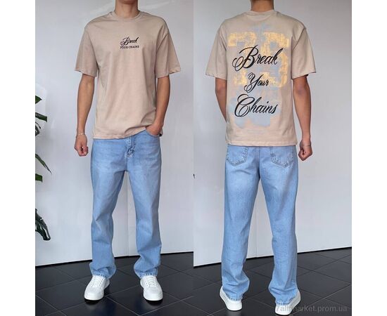 Фотография Футболка мужская Лето 90570 tas (5 шт. р.сетка S-XL) "I8denim" недорого оптом от прямого поставщика, изображение 2