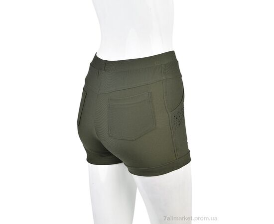 Фотография Шорты женские Лето B0152-2 (11900) khaki (5 шт. р.сетка One size) "Obuvok" недорого оптом от прямого поставщика, изображение 2