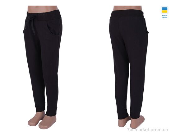Фотография Спортивные штаны детские Весна/осень 06881-20 black (122) (2 шт. р.сетка One size) "Obuvok" недорого оптом от прямого поставщика, изображение 3