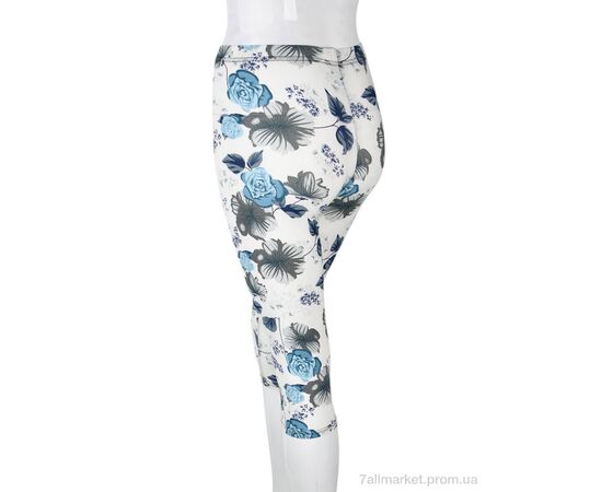 Фотография Бриджи женские Лето B0125-2 (10996) blue (5 шт. р.сетка L-XL) "Obuvok" недорого оптом от прямого поставщика, изображение 2
