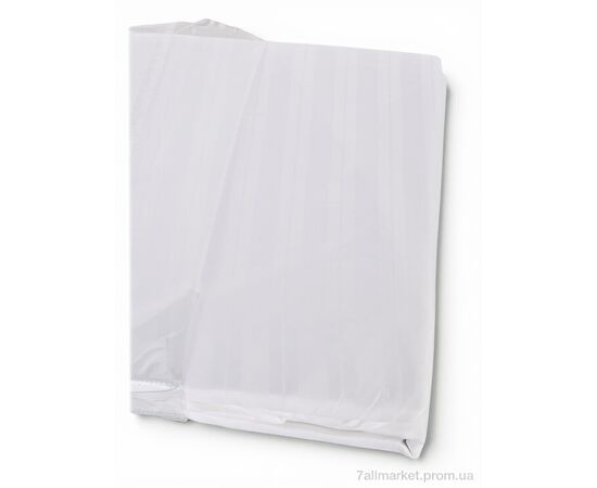Постільна білизна  22119 (99202) white Комплект: простирадло на резинці (140x200+25), 2 наволочки (50x70) (2 шт. р.сіткаOne size) "Obuvok" недорого оптом від прямого постачальника, зображення 2