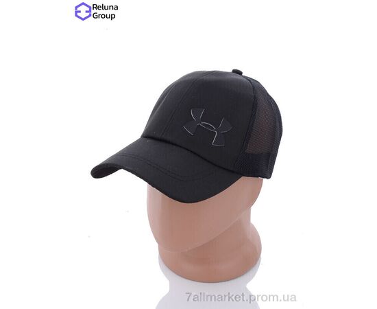Фотография Кепка для мужчин Лето KS005-4 black (5 шт. р.сетка ) "Reluna Group" недорого оптом от прямого поставщика, изображение 2