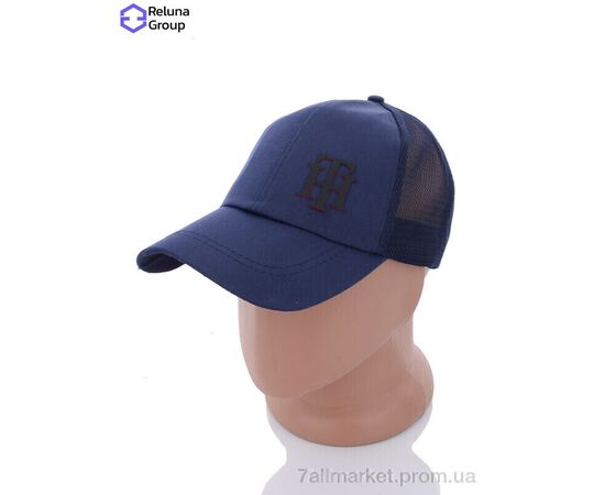 Фотография Кепка для мужчин Лето KS006-2 blue (5 шт. р.сетка ) "Reluna Group" недорого оптом от прямого поставщика, изображение 2
