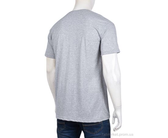Фотография Футболка мужская Лето N005-2 grey (5 шт. р.сетка 4XL-6XL) "Banko" недорого оптом от прямого поставщика, изображение 2