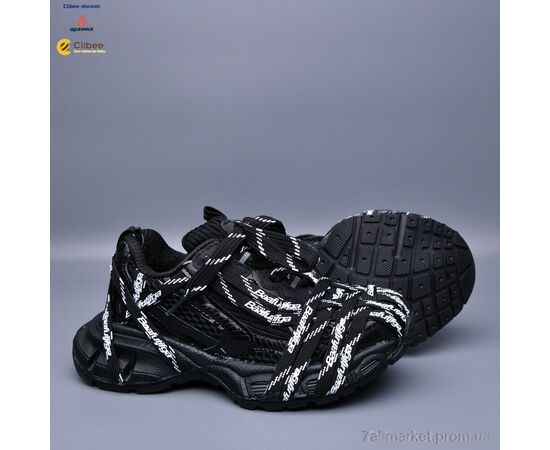 Кросівки дитячі модні Весна/осінь A2660-2 black (7 пар р.31-37) "Clibee-Doremi" недорого оптом від прямого постачальника, зображення 2