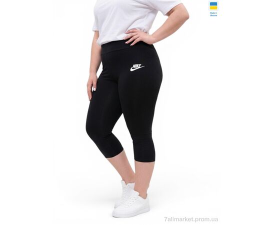 Капрі жіночі Літо 573NI чорний (4 шт. р.сіткаS-XL) "Sport style" недорого оптом від прямого постачальника, зображення 2