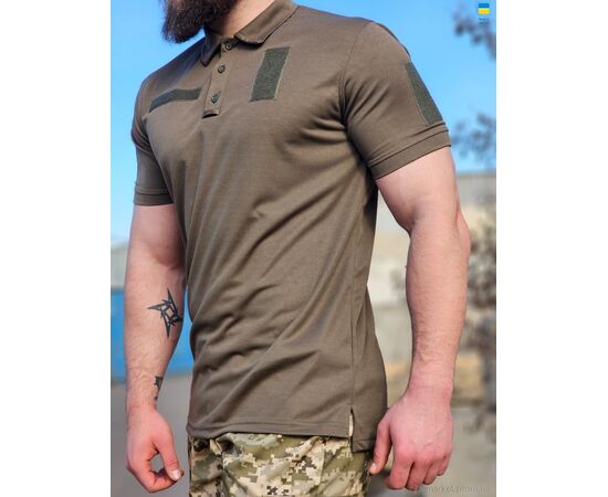 Футболка чоловіча Весна/осінь 0002 хакі (5 шт. р.сіткаS-2XL) "Military and tourism" недорого оптом від прямого постачальника, зображення 2