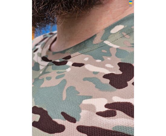 Футболка чоловіча Літо 0003 Multicam MM-25 (9 шт. р.сітка44-60) "Military and tourism" недорого оптом від прямого постачальника, зображення 3