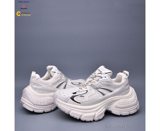Кросівки жіночі модні Весна/осінь AA12312-1 beige (5 пар р.36-40) "Clibee-Doremi" недорого оптом від прямого постачальника, зображення 2