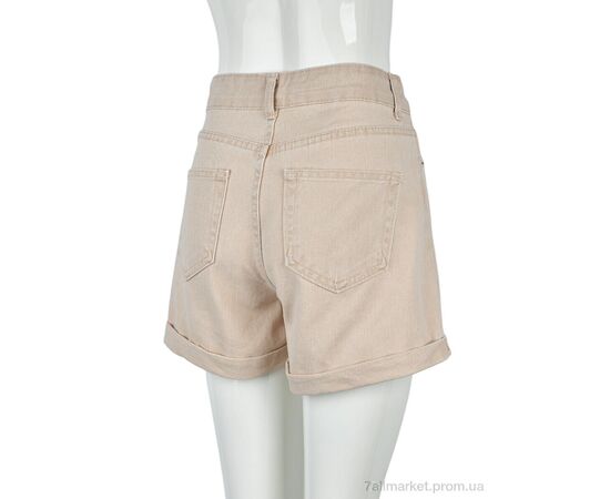 Фотография Шорты женские Лето A3402 beige (6 шт. р.сетка 25-28) "Rina Jeans" недорого оптом от прямого поставщика, изображение 2