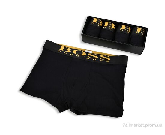 Фотография Трусы Весна/осень BOS8008 black (5 шт. р.сетка M-3XL) "Textile" недорого оптом от прямого поставщика, изображение 2