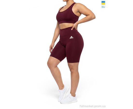 Фотография Велосипедки Лето 5711 норма бордовий (4 шт. р.сетка S-XL) "Sport style" недорого оптом от прямого поставщика, изображение 2