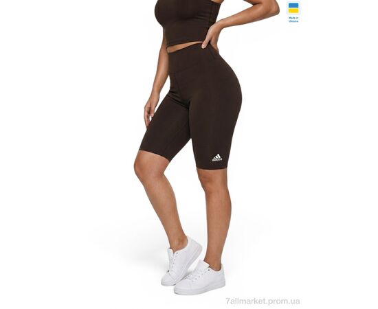 Фотография Велосипедки Лето 5071 батал шоколад (4 шт. р.сетка XL-4XL) "Sport style" недорого оптом от прямого поставщика, изображение 2